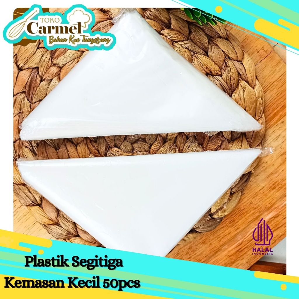 Plastik Segitiga / Piping Bag Tebal ukuran Kecil 2