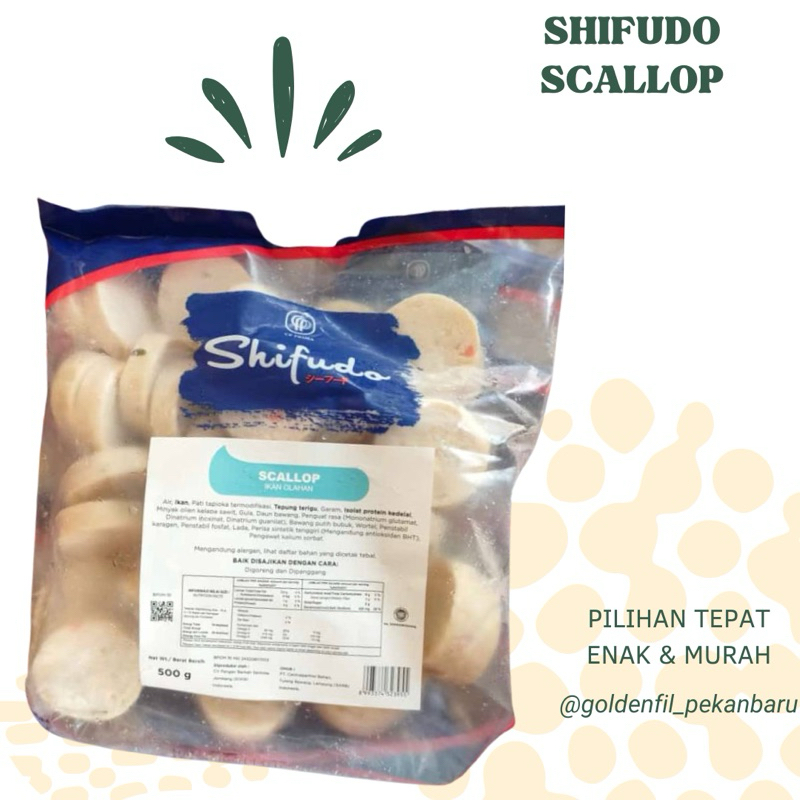 

Shifudo scallop 500g