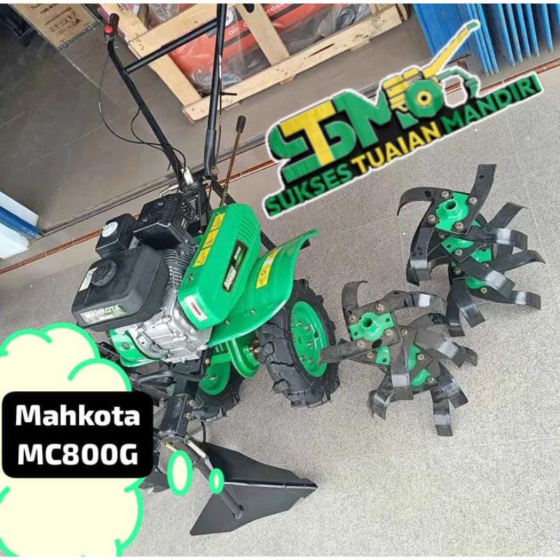 Mini Tiller | Cultivator | Traktor Mahkota MC800G