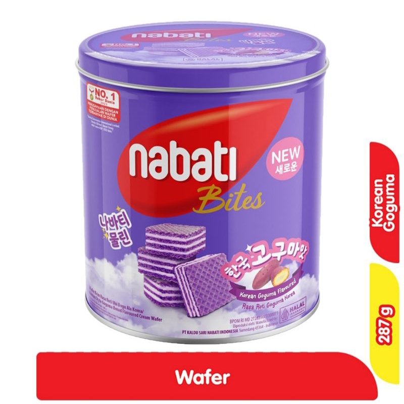 

Nabati Bites Wafer Kaleng 240g