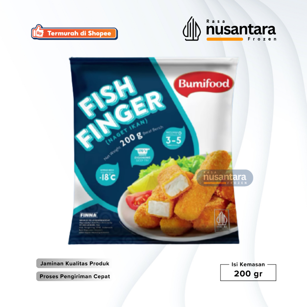

Bumifood Fish FInger 200 gr Frozen