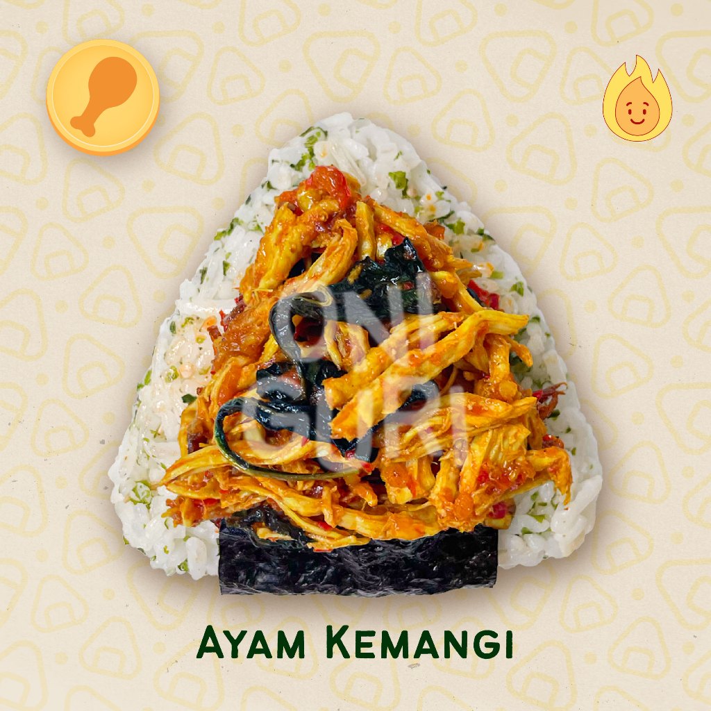 

Onigiri - Ayam Kemangi - ONIGURI™ [HALAL] PO 22 AGUSTUS 25
