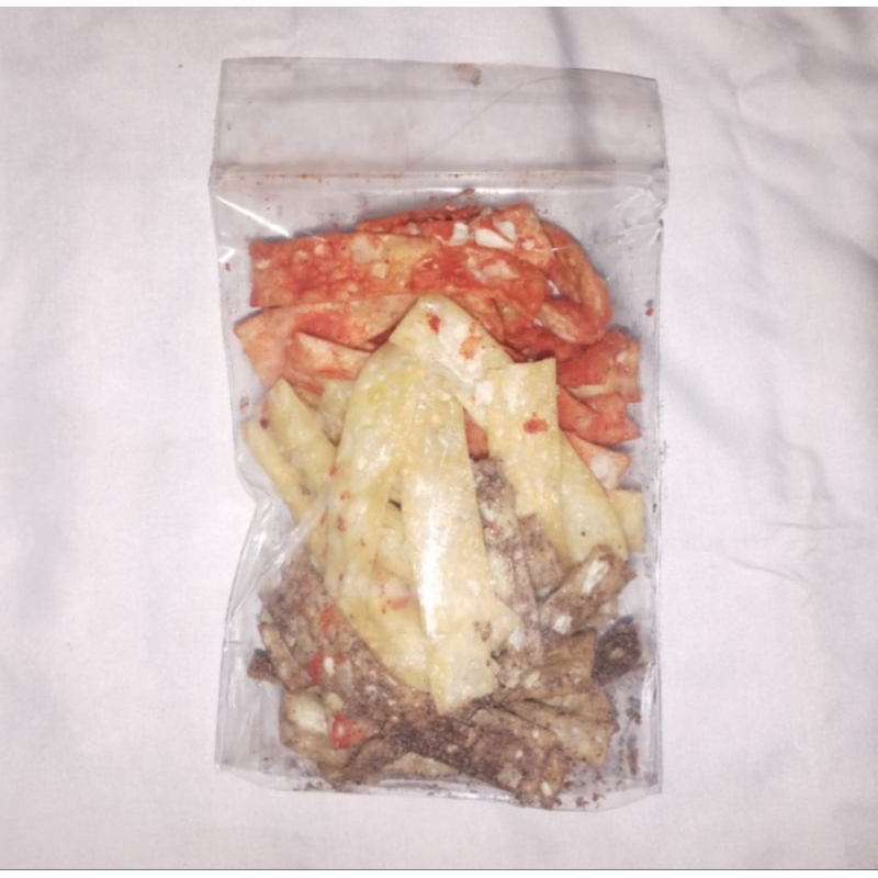 

Keripik Kulit Pangsit "Sobat Combo" Varian Mix 50gr