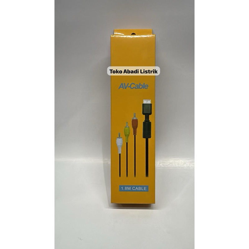 Kabel PS2 ke TV Original
