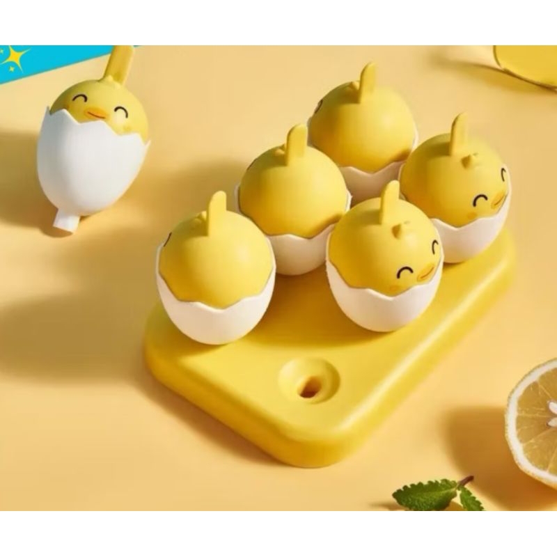 CETAKAN ES/JELLY KARAKTER TELUR AYAM