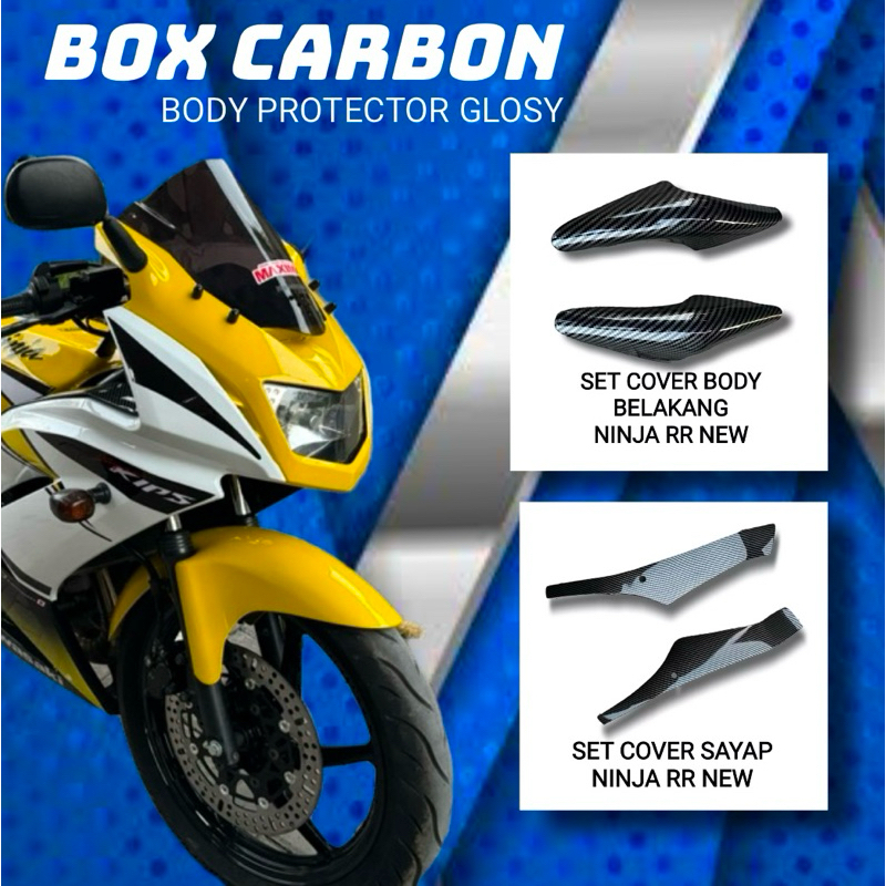 Cover box ninja rr carbon Cover carbon ninja rr new Cover carbon ninja rr new variasi ninja rr new a