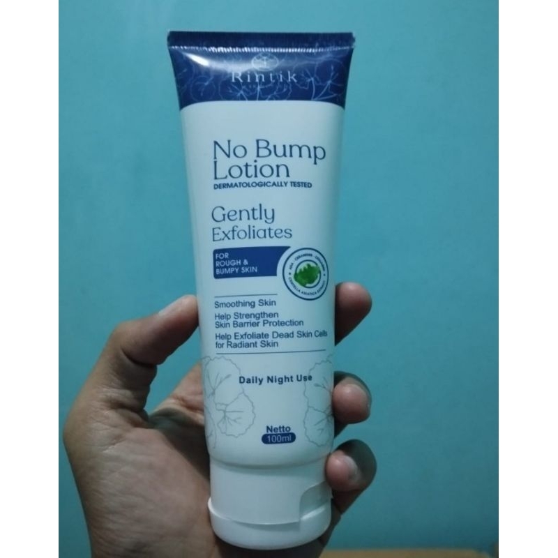 RINTIK NO BUMP LOTION (LOTION TUBUH KULIT BERUNTUSAN & CHICKEN SKIN )