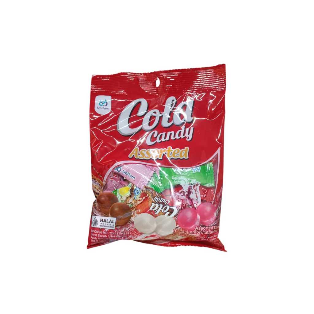 

Cola Candy Asorted Bag 100gr - Zak Isi 40 Pcs