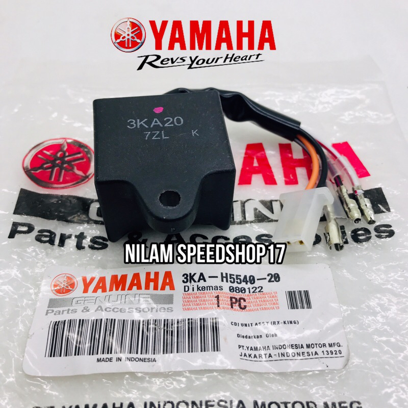 CDI UNIT ASSY 3KA YAMAHA RX KING SERIES 135 CC YAMAHA RX SPESIAL ORIGINAL YGP