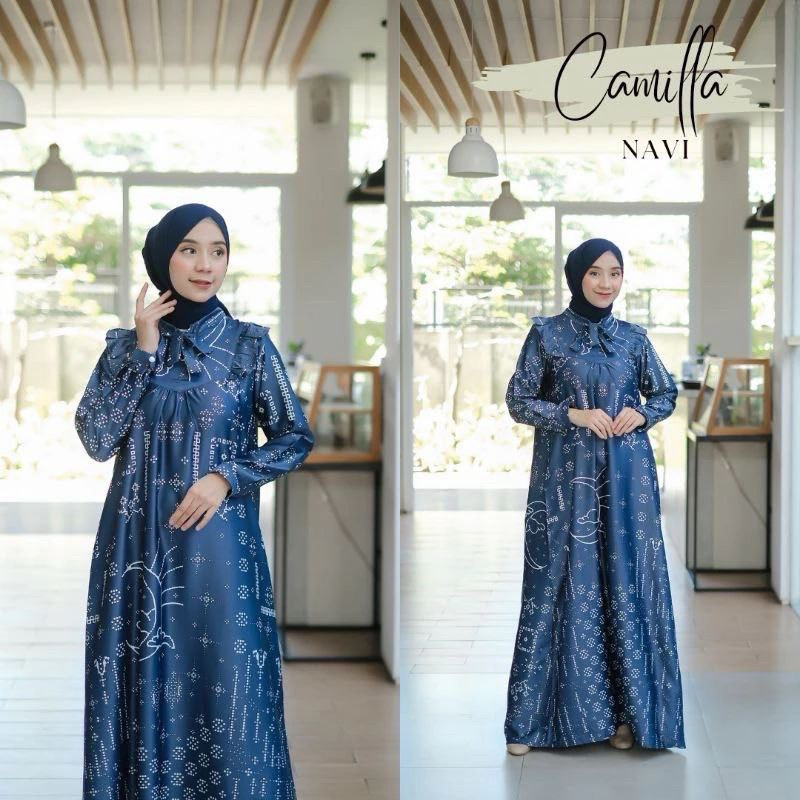 NEW MOTIF GAMIS MAXMARA LUXURY REAL KLOK - GAMIS JUMBO - GAMIS LEBARAN - GAMIS SILK ORIGINAL