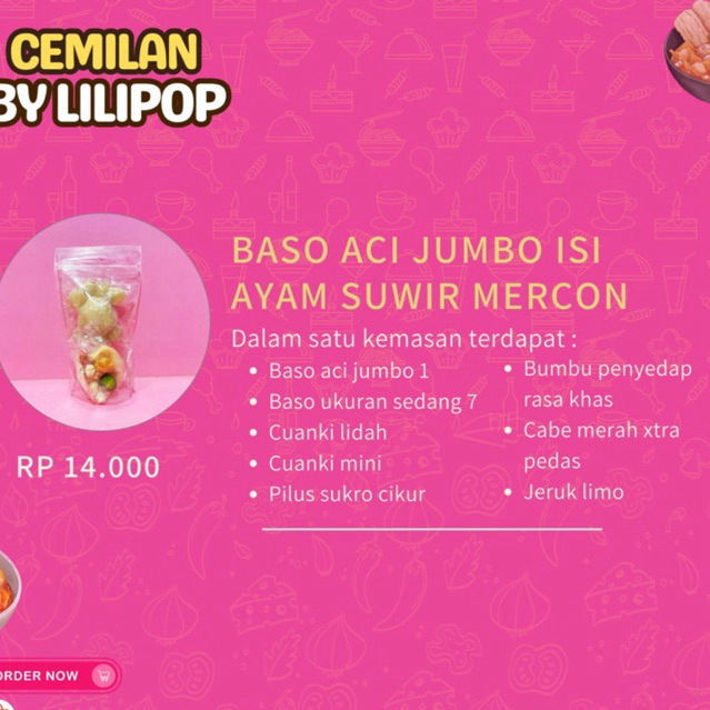 

BACI JUMBO AYAM SUWIR MERCON