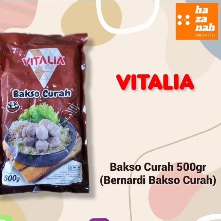 

Bernardi Vitalia Bakso Curah 500gr