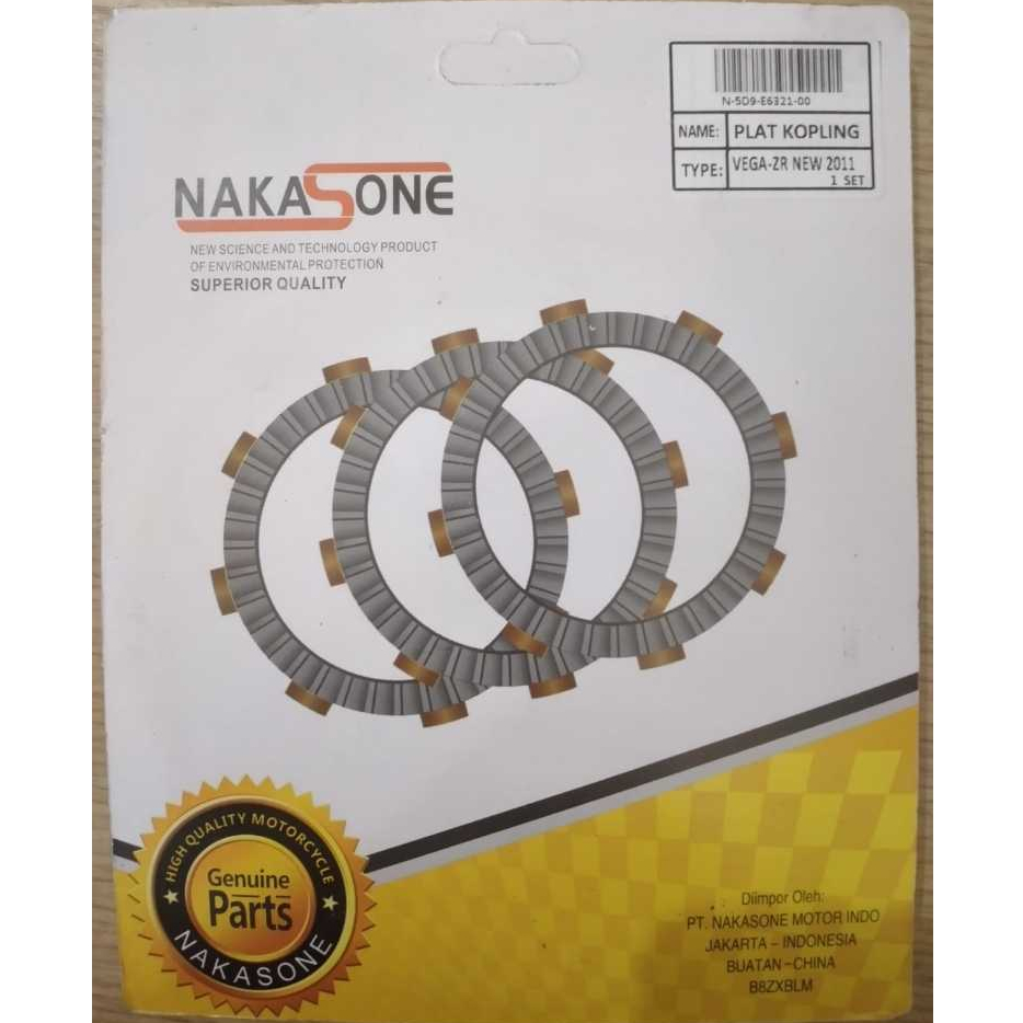 Kampas Kopling VEGA ZR NEW 2011 /JUPITER Z1  Kode 20   /MEREK= NAKASONE
