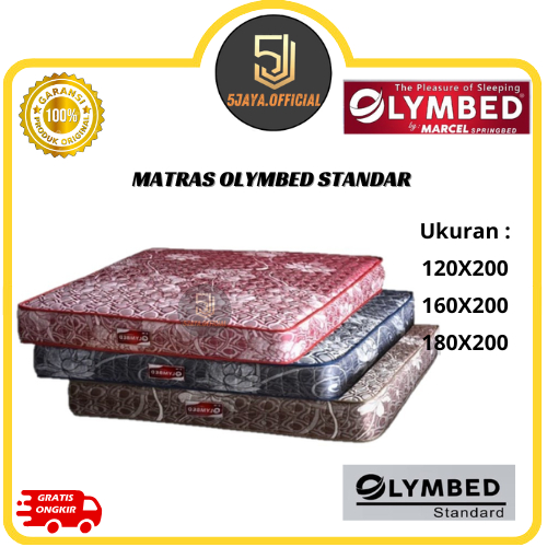 Matras Olymbed Standar - 120x200/160x200/180x200 Matras Kasur Olymbed