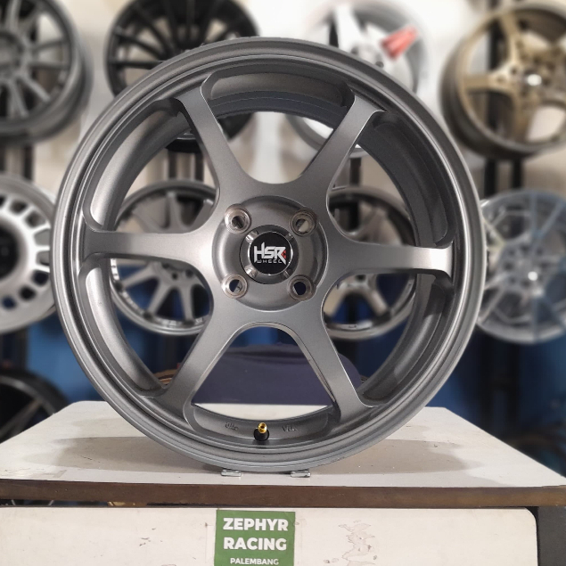 velg hsr type misaki r16 untuk brio, ayla, agya, sigra, jazz, serion, nissan marc r16
