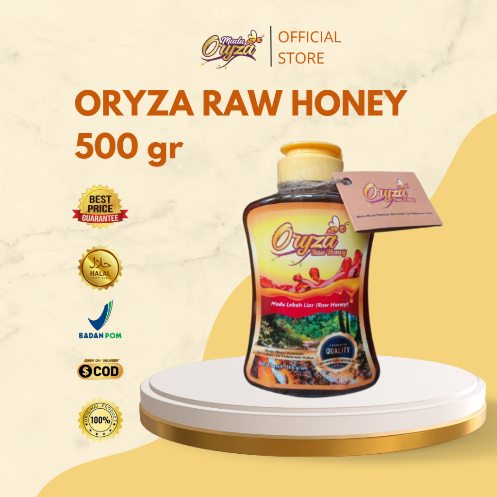 

Madu Oryza 500 ml Raw Honey Madu Hutan Madu Alami Madu Oryza