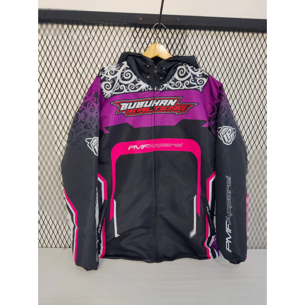 JAKET RACING PARASUT CUSTOM DESAIN SUKASUKA