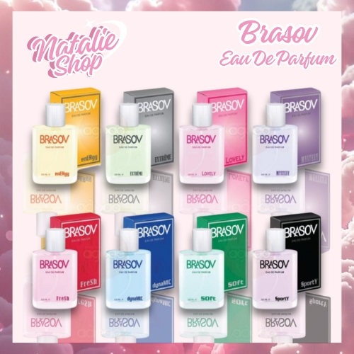[NS] BRASOV Parfum Eau De Parfum HALAL 100 ML