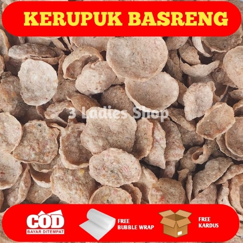 

Kerupuk Basreng / Kerupuk Bakso Goreng Kemasan 250 Gram