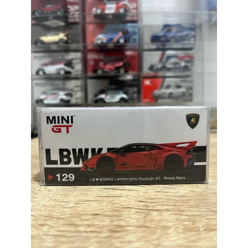 Mini GT LB Works Lamborghini Huracán - Rosso Mars