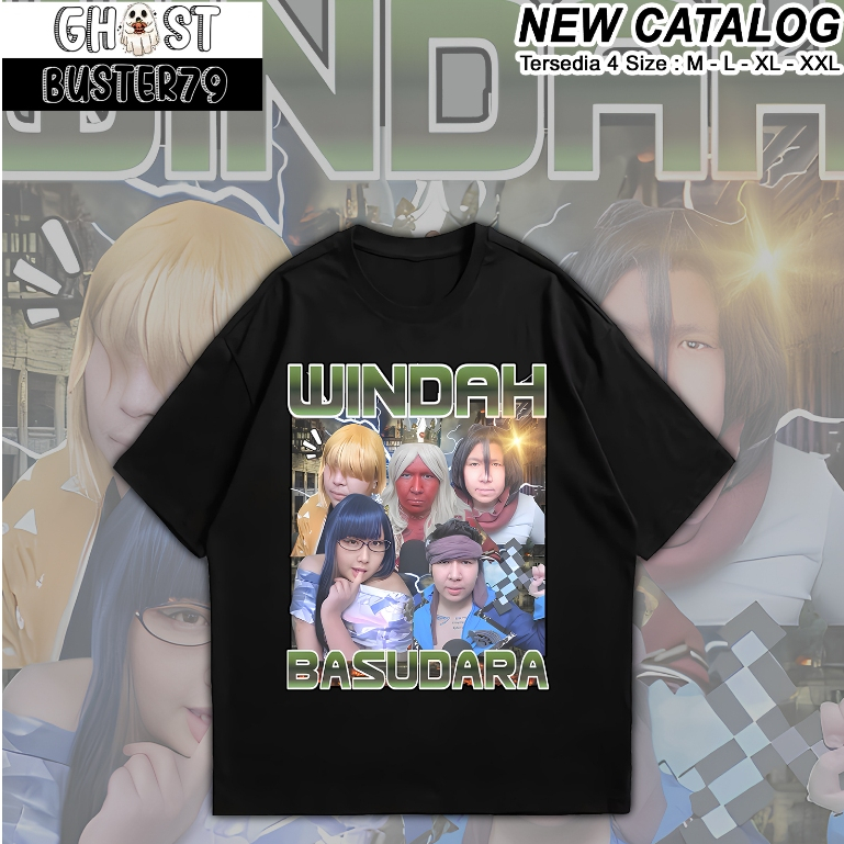 Kaos Distro “windah basudara” kaos oversized washing | Kaos Baju Pria | Baju Distro Pria | Kaos Unis