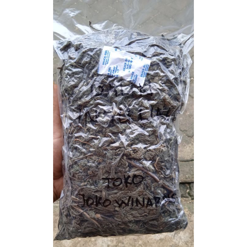 

[ 250 Gram] DAUN INSULIN KERING / DAUN YAKON Original