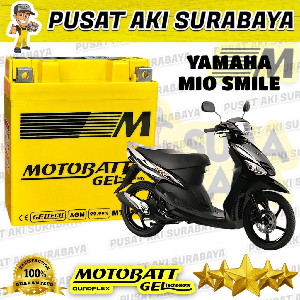 ASLI MOTOBATT MTX5AL 5 AMPER AKI KERING MOTOR YAMAHA MIO SMILE JUPITER Z MIO SPORTY GM5Z GT6A YB5LB 