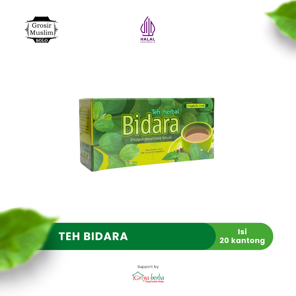 

Teh Herbal Daun Bidara Isi 20 kantong Teh Celup Membantu Melancarkan Sistem Pencernaan Original Griya Herba Halal