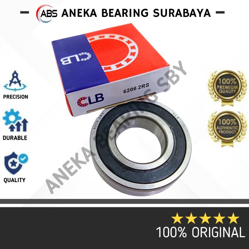 BEARING 6206 2RS TW MURAH 62062RS 30X62X16 TAMBAK TOSA GEROBAK
