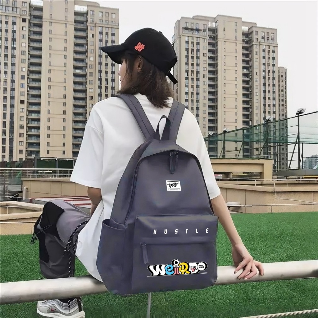 Tas Ransel Cewek Slot Laptop/Tas Ransel Cewek Kekinian Korean Style