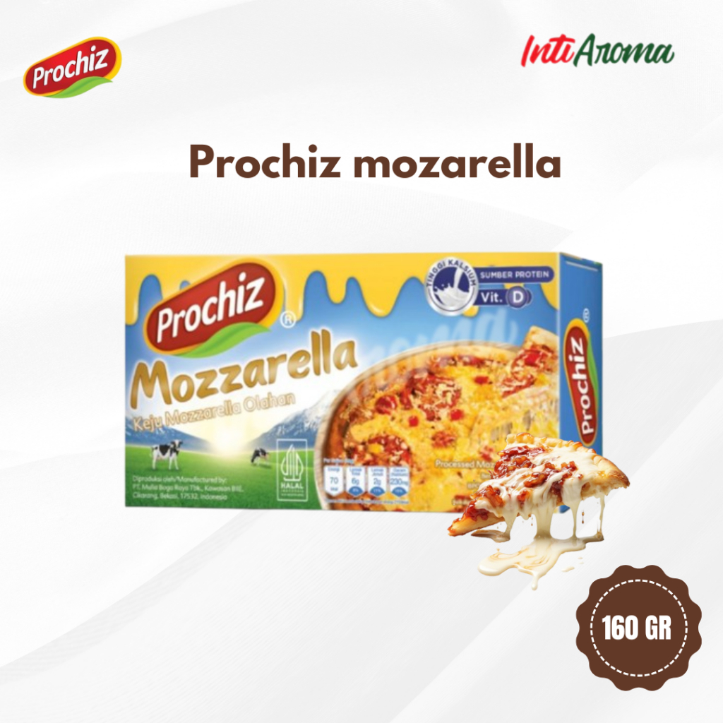 

Keju prochiz mozarella melted 160gr