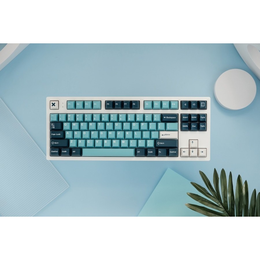 GMK Manta Clone ABS Doubleshot Cherry Profile Keycaps Set Mizu