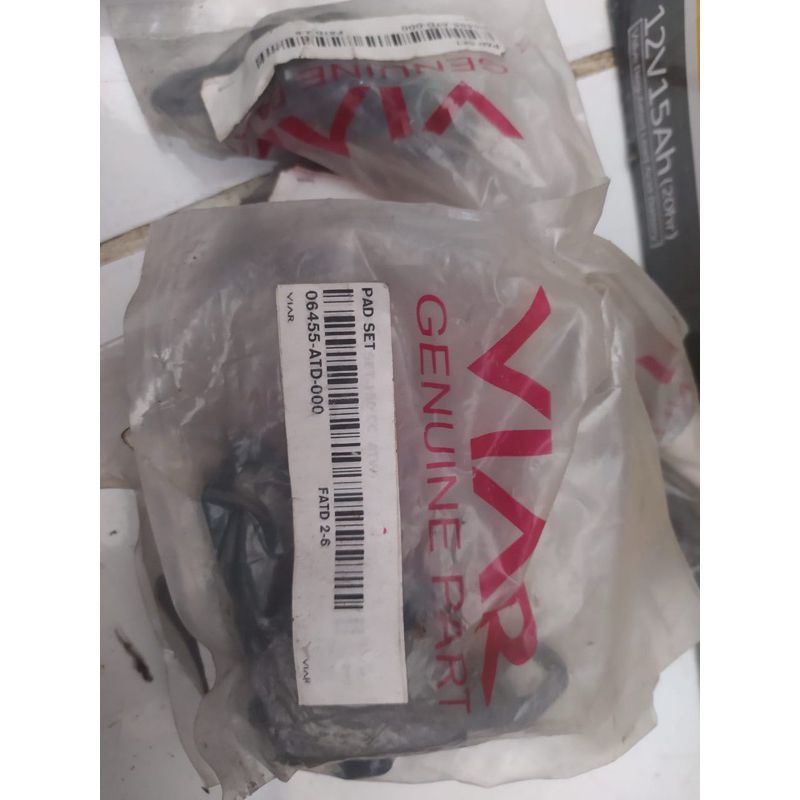 PAD SET ATV 150 RAZOR VIAR 100% ORIGINAL
