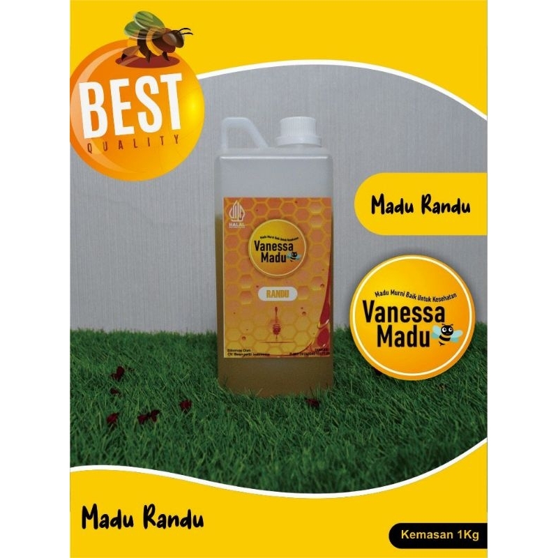 

MADU RANDU 1KG MURNI ASLI 100% ALAMI PURE NATURAL HONEY