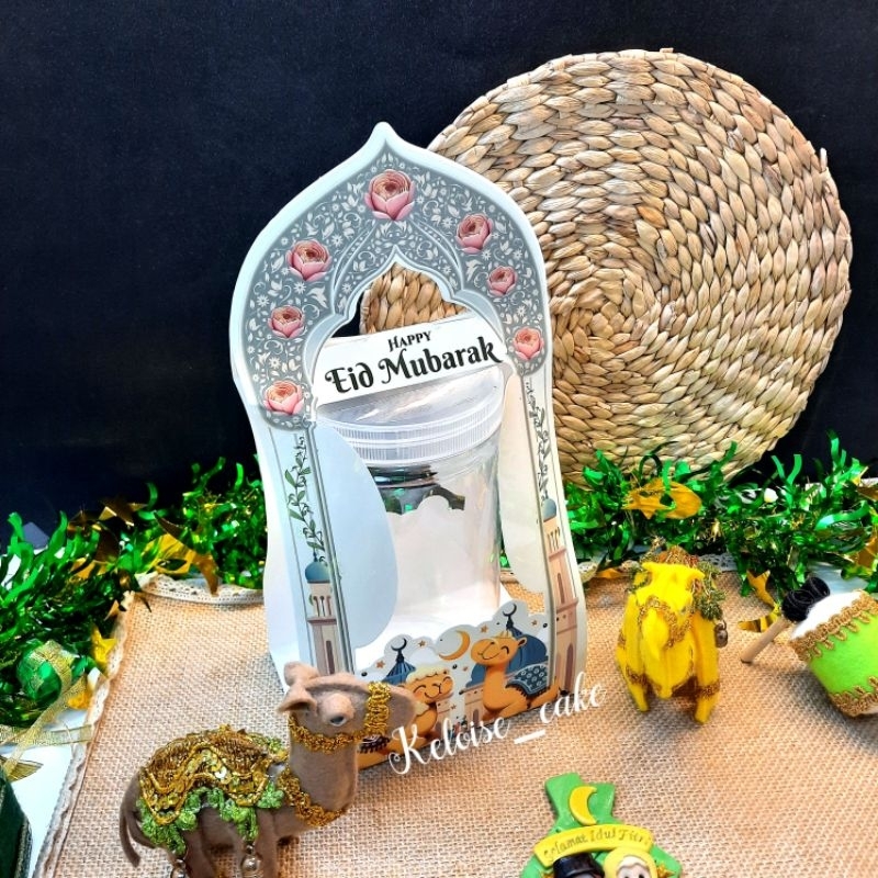 

isi 10 box /@ 5.000 ) BOX IDUL FITRI UNT 1 JAR 600-1000 ML