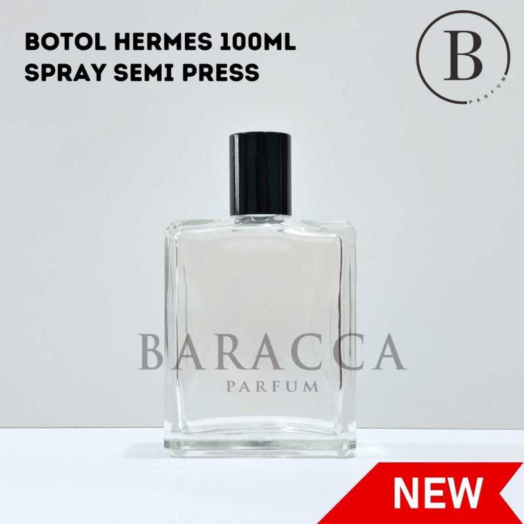 Botol Parfum Hermes 100ML Semi Press - Botol Parfum Kosong Hermes - Botol Parfum 100ML