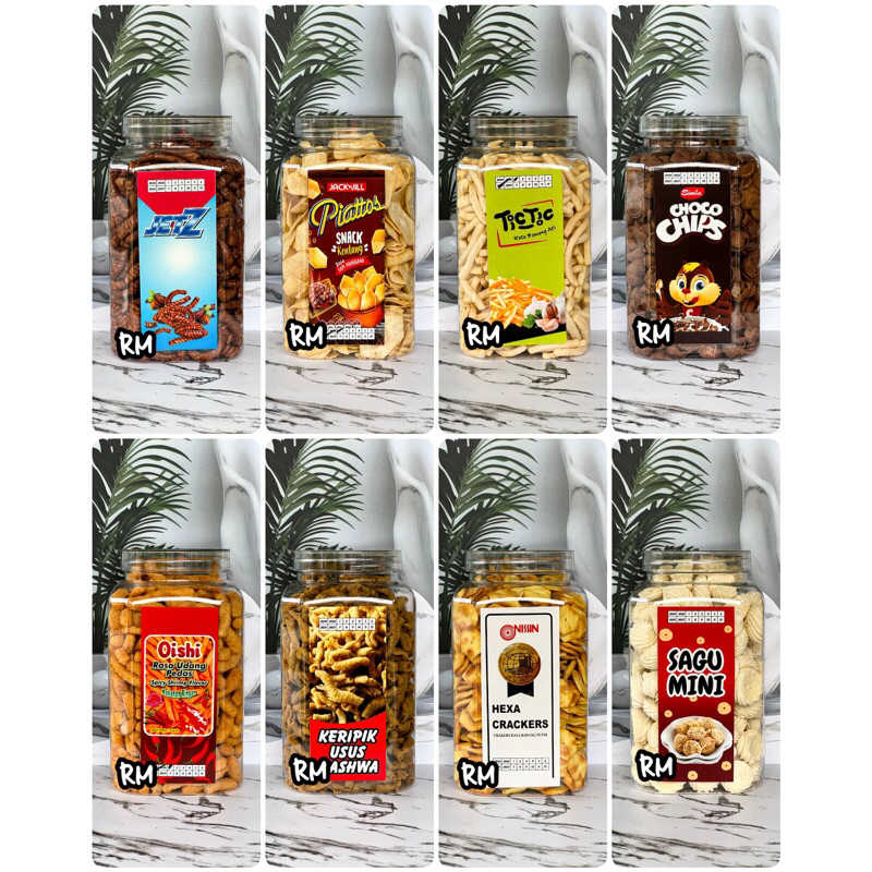 

Jajanan Lebaran 2000ML Toples Giant Snack SNI Murah