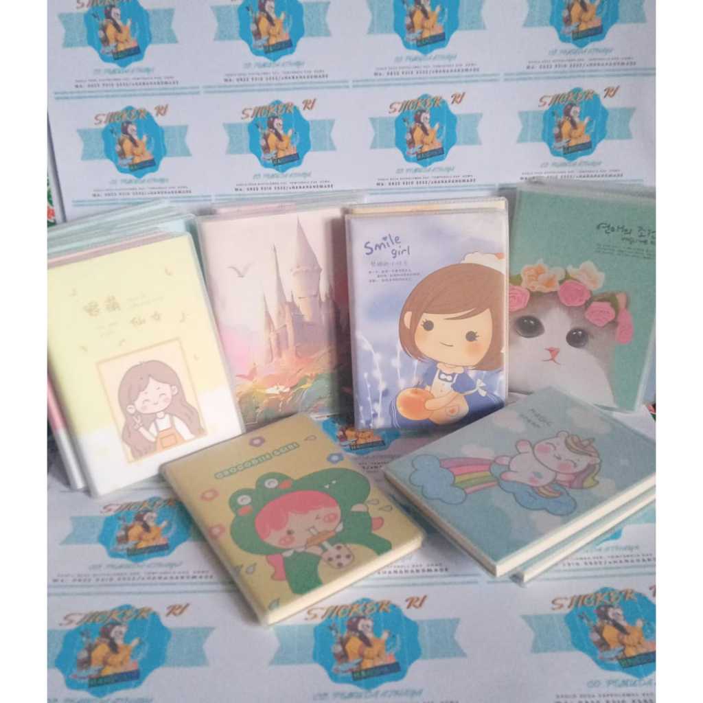 

FIVEVOO Notebook/A7 Buku Diary/Aesthetic Notebook/Notebook Mini/Aesthetic Buku/Lucu Aesthetic
