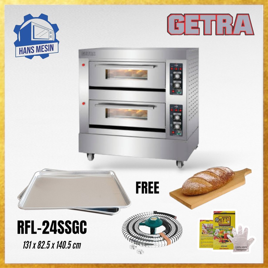 OVEN GAS (GETRA) RFL-24SSGC