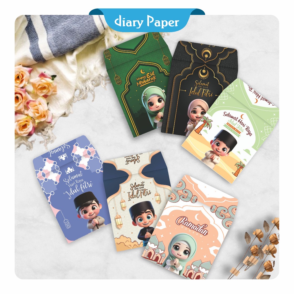 

AMPLOP HARI RAYA LEBARAN 2025 IDUL FITRI ISI 30 PCS LEMBAR MURAH MERIAH AMPLOP ISLAMI KARTUN LUCU