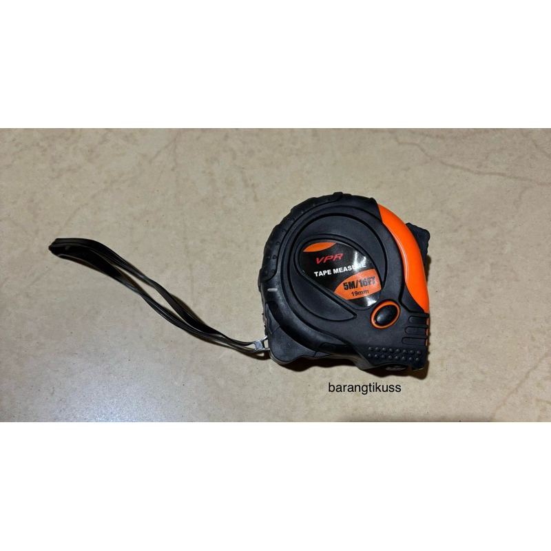 

VPR 5 Meteran Murah VPR 5 Meter / Meteran Tukang Lapis Karet VPR 5 Meter