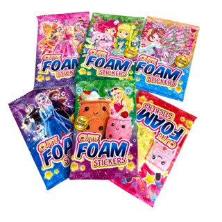 

Mainan Anak STIKER FOAM karakter stiker timbul anak/ mainan sticker busa 3D lucu [EDUFUNTOYS]