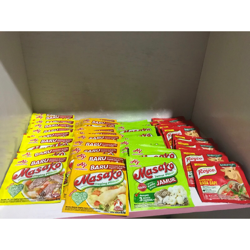 

masako ayam sapi jamur
