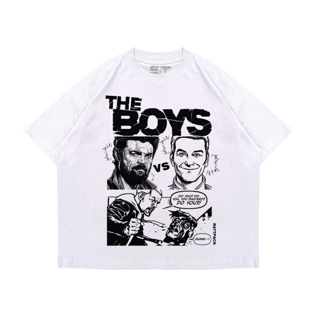RattPack | Oversize Boxy TshirtThe Boys Black Kaos 24s