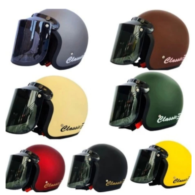 Helm Bogo Reject Gudang [Bukan Bekas] Lecet Baret