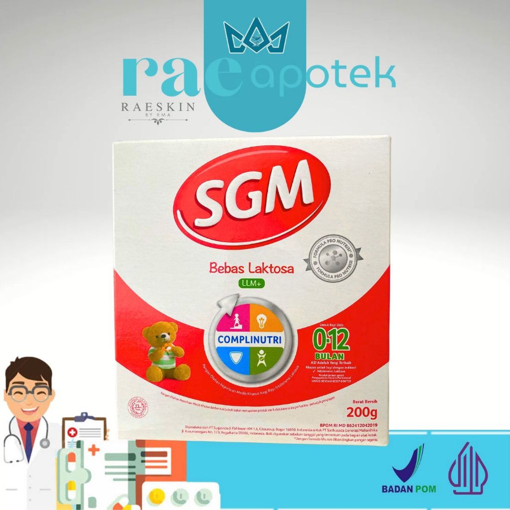 

SGM LLM - bebas laktosa | 0 - 12 bulan