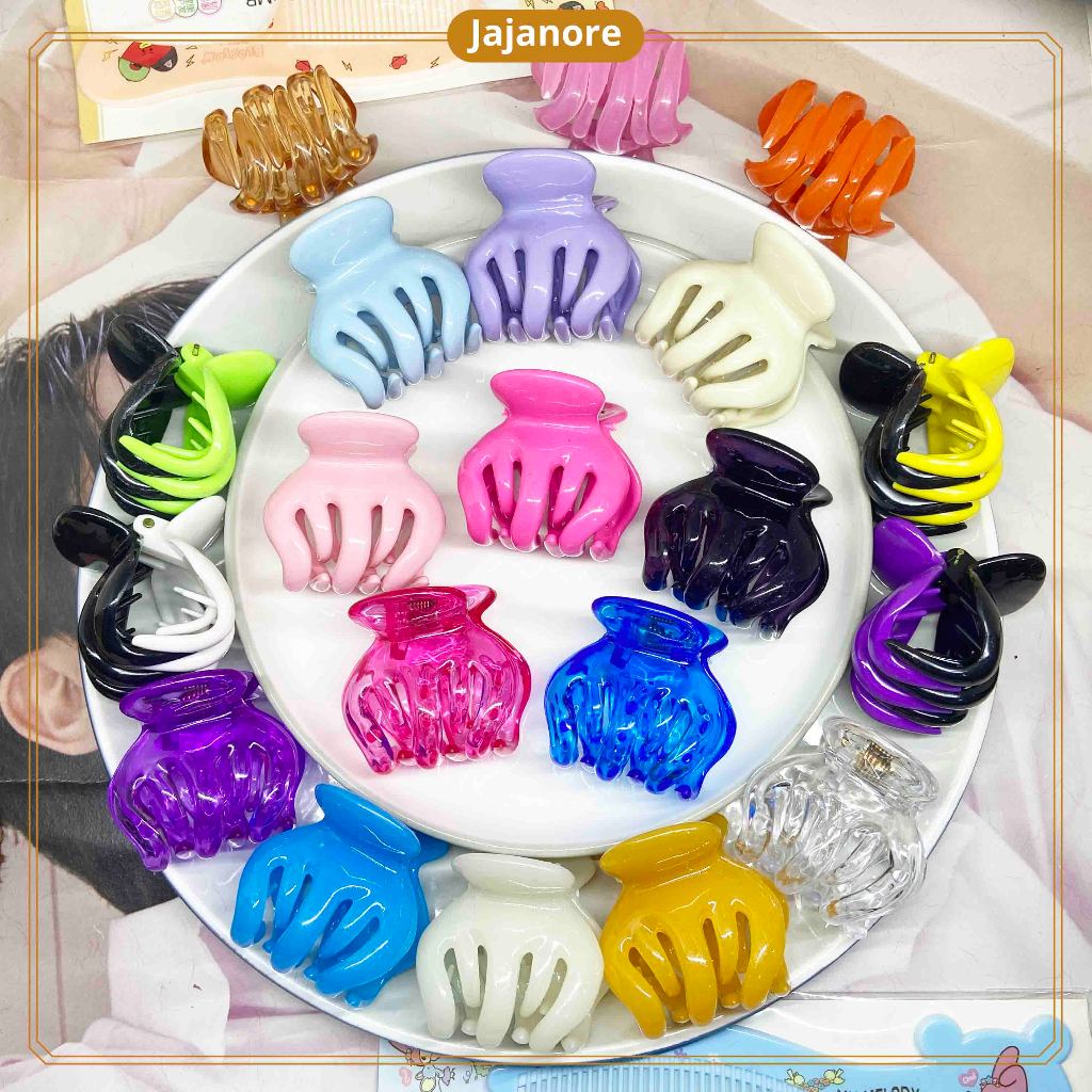 JR - 5CM - JEPIT RAMBUT JEDAI CAKAR / JEPIT JEDAI RAMBUT KOREA / JEDAI RAMBUT KOREA / JEPITAN JEDAI