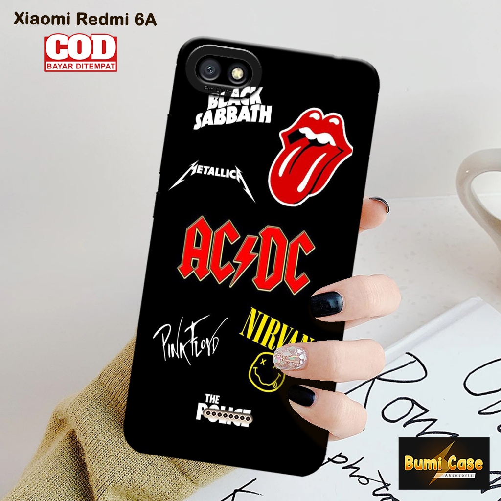 Bumi Case Xiaomi Redmi 6A - Fashion Case Band - Softcase Pro Camera Xiaomi Redmi 6A - Casing Hp Xiao