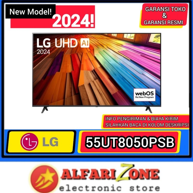 Smart TV LG 55" 55UT8050PSB 4K UHD tv LG 55 inch digital tv LG 55