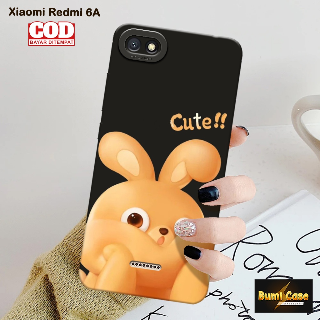 Bumi Case Xiaomi Redmi 6A - Fashion Case Kartun - Softcase Pro Camera Xiaomi Redmi 6A - Casing Hp Xi
